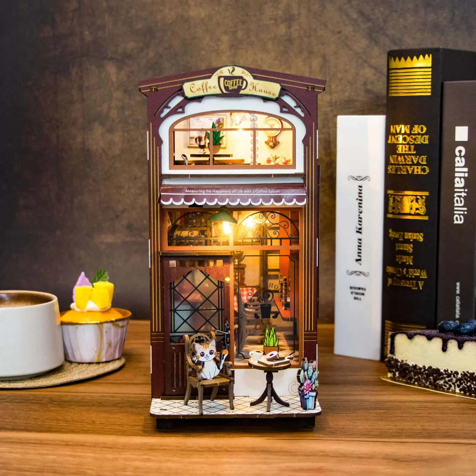 Rokrgeek Coffee House DIY Book Nook - Image 4
