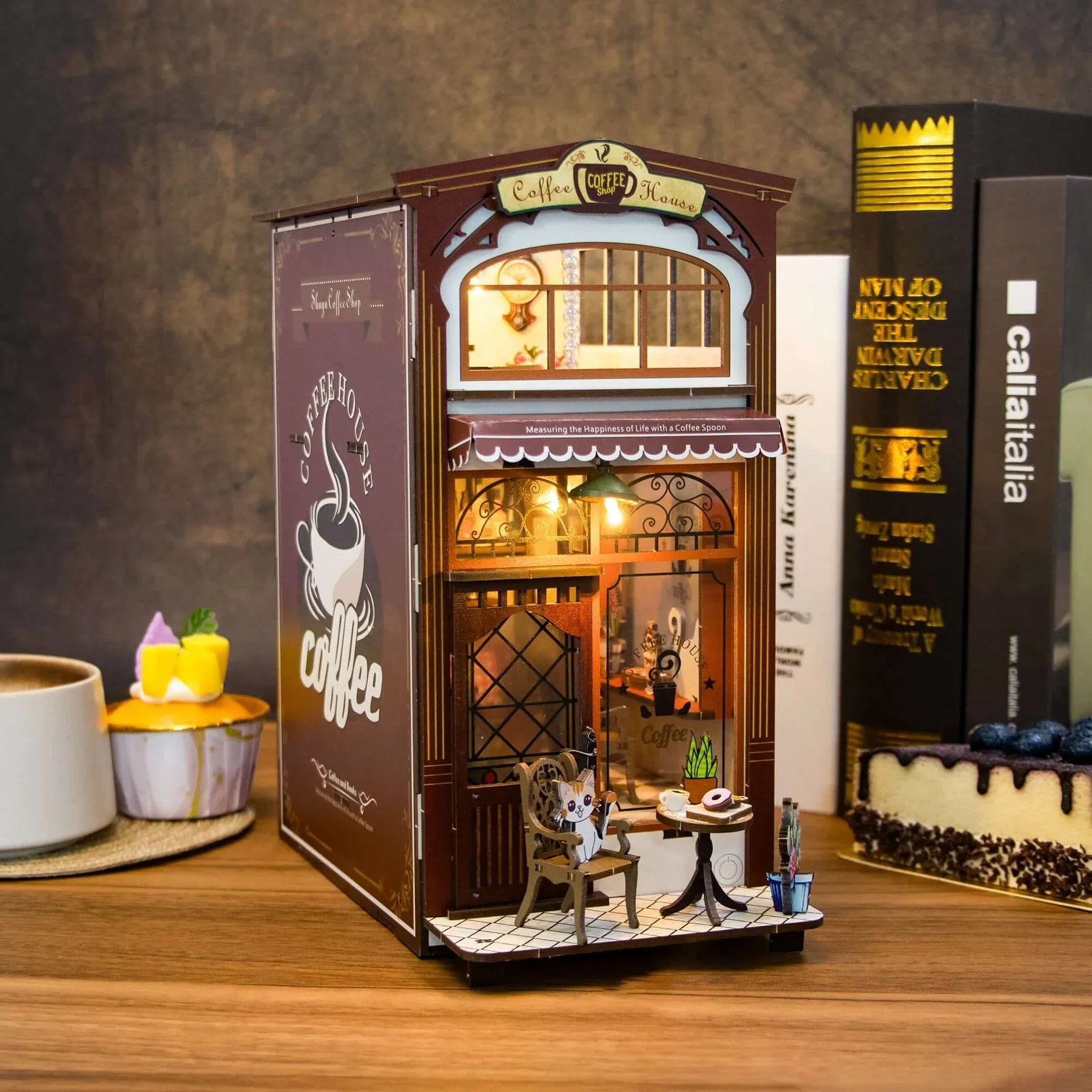 Rokrgeek Coffee House DIY Book Nook - Image 6