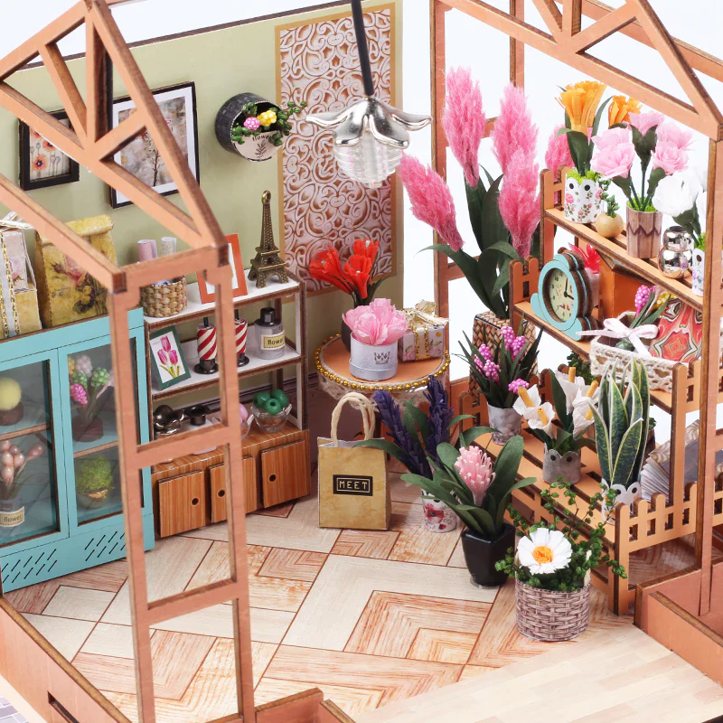 Rokrgeek Jenny's Greenhouse Miniature House Kit - Image 12