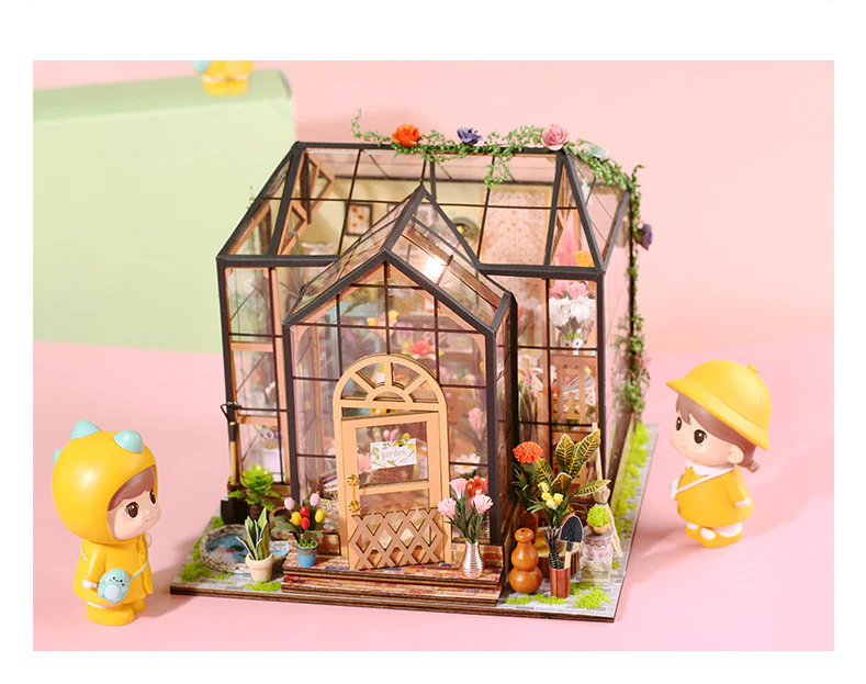 Rokrgeek Jenny's Greenhouse Miniature House Kit - Image 6