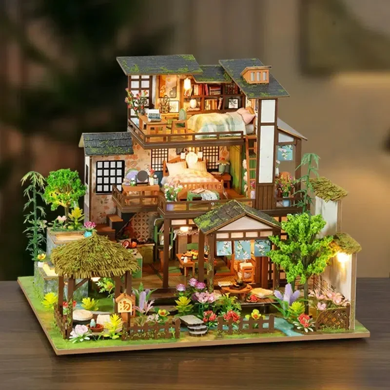 rokrgeek Bamboo Spring Retreat Miniature House Kit - Image 2