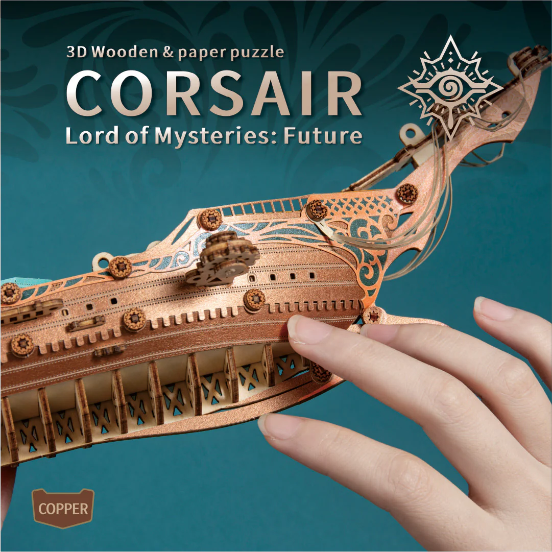 Rokrgeek Future Pirate Ship Wooden 3D Model - Image 7