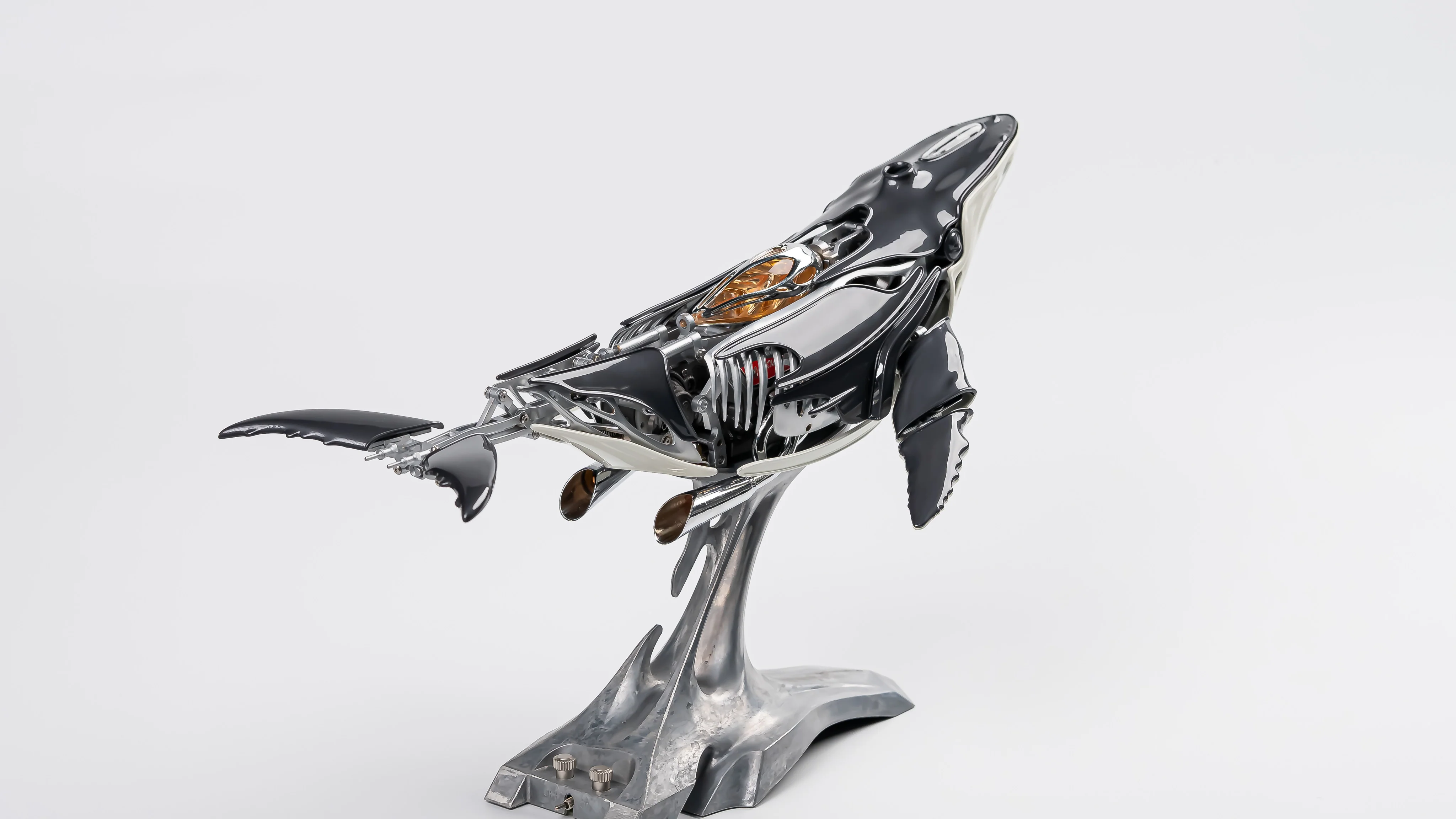 Rokrgeek Humpback Whale Mechanical Metal Model 3D Puzzle - Image 4