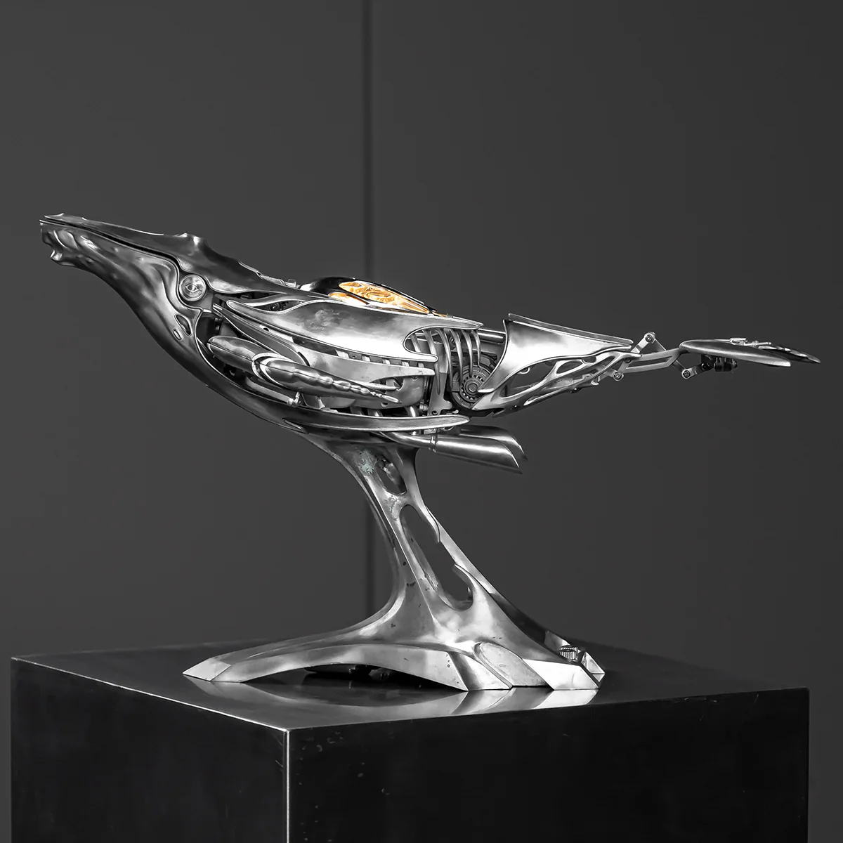 Rokrgeek Humpback Whale Mechanical Metal Model 3D Puzzle - Image 9