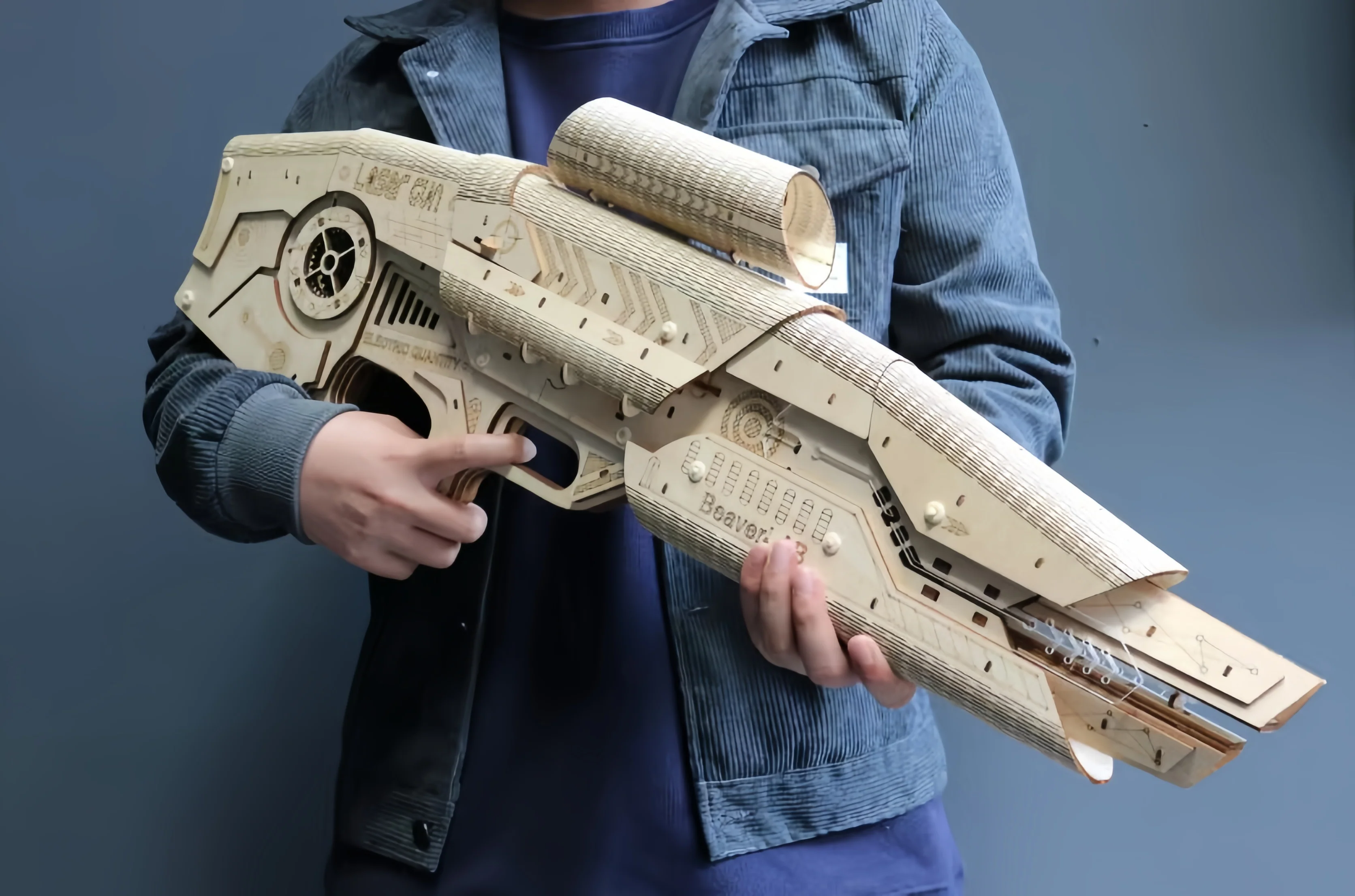 Rokrgeek Laser Star Wooden Gun Models - Image 9