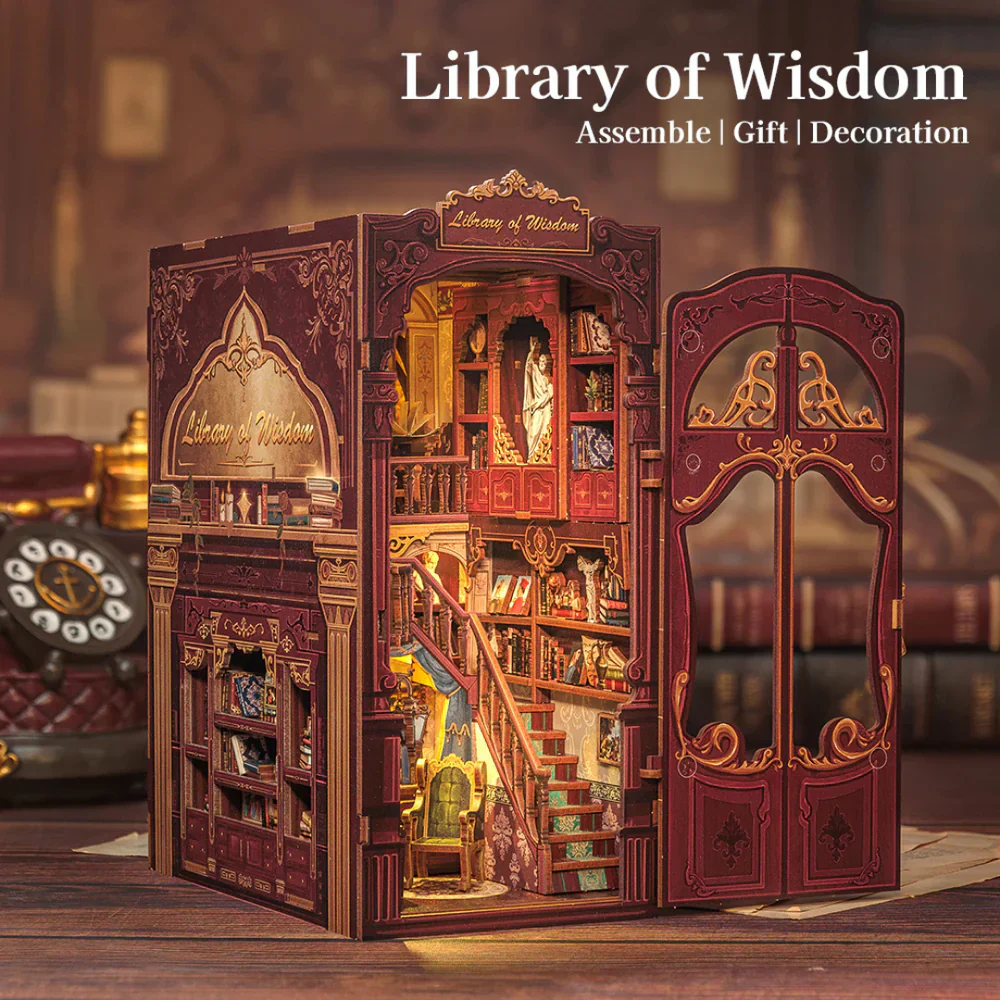 Rokrgeek Library of Wisdom Book Nook - Image 4