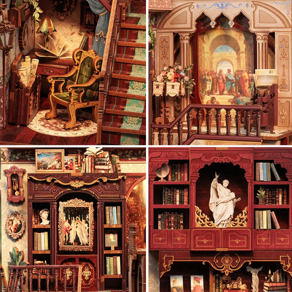 Rokrgeek Library of Wisdom Book Nook - Image 7