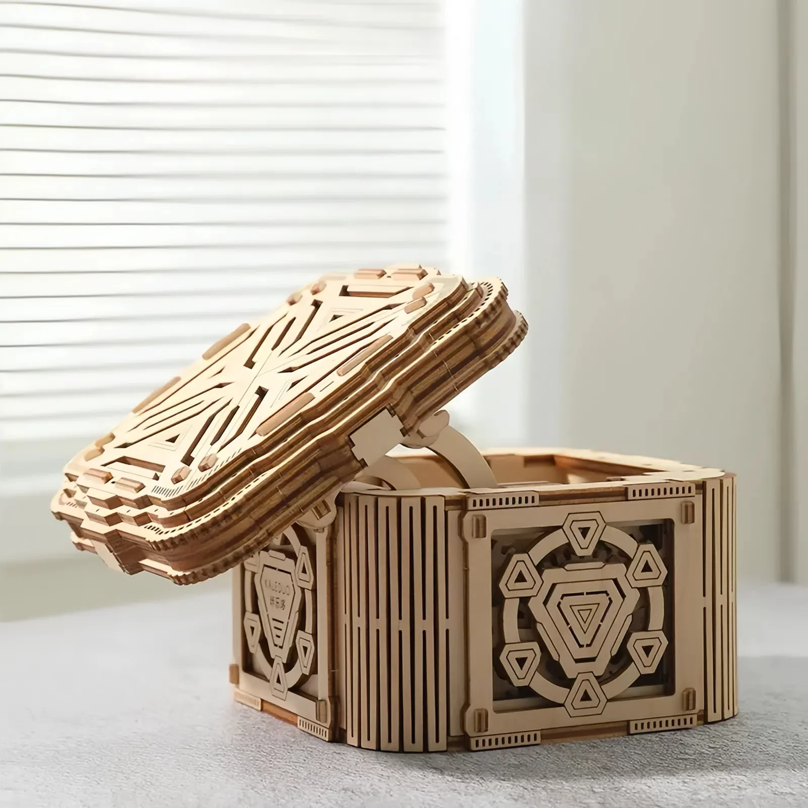 Rokrgeek Machine Box 3D Wooden Puzzle - Image 2