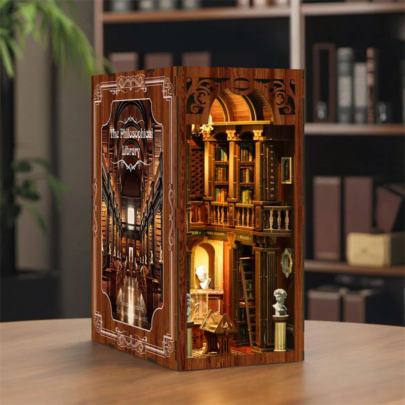 Rokrgeek Philosophical Library DIY Book Nook - Image 3