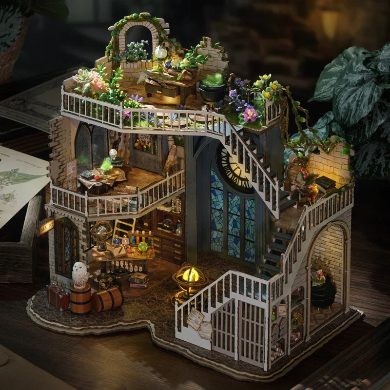Rokrgeek Magic Workshop Miniature House Kit - Image 4