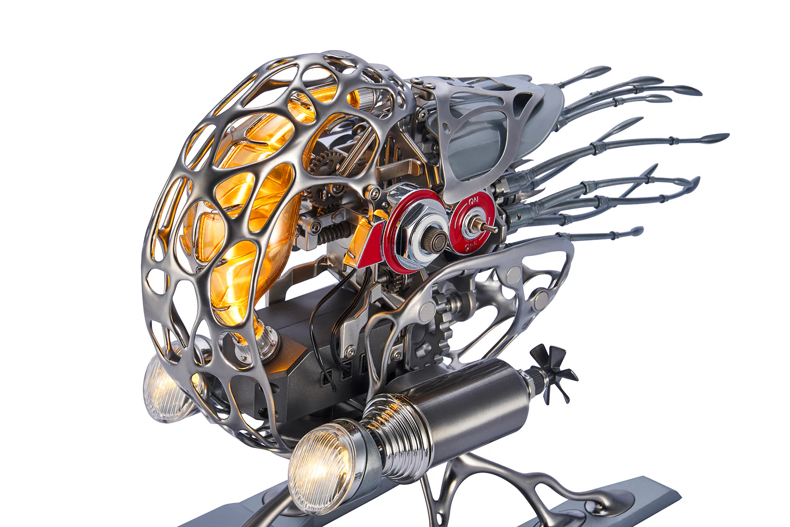 Rokrgeek Mechanical Metal Nautilus Model DIY 3D Puzzle - Image 6
