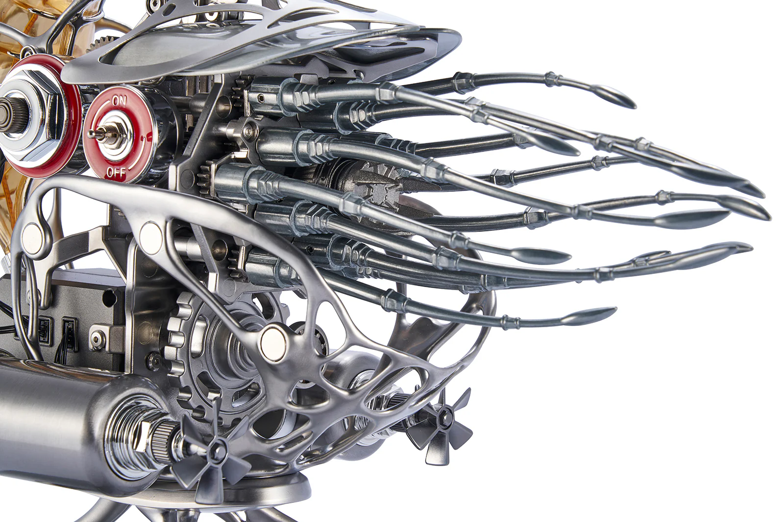 Rokrgeek Mechanical Metal Nautilus Model DIY 3D Puzzle - Image 8