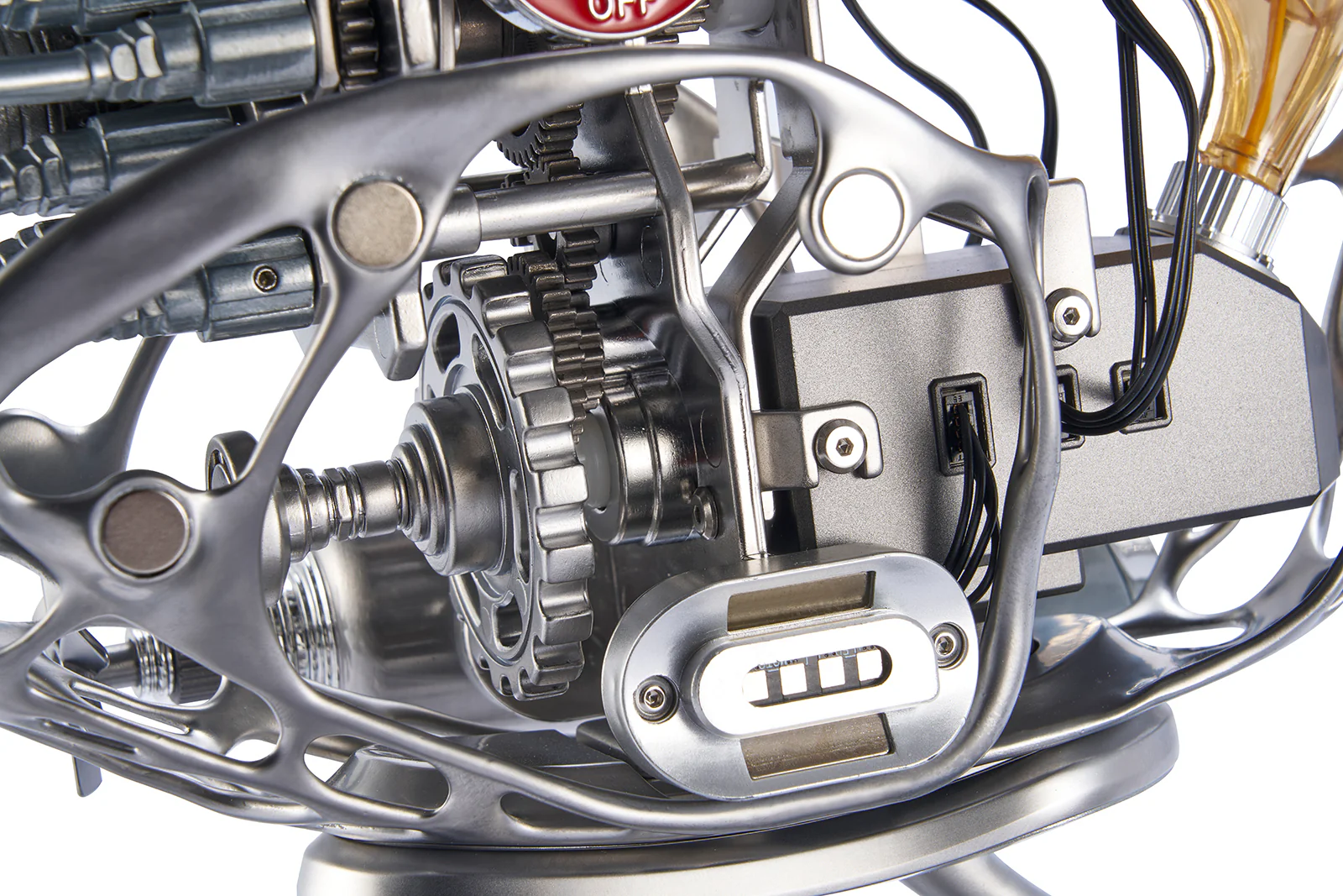 Rokrgeek Mechanical Metal Nautilus Model DIY 3D Puzzle - Image 9