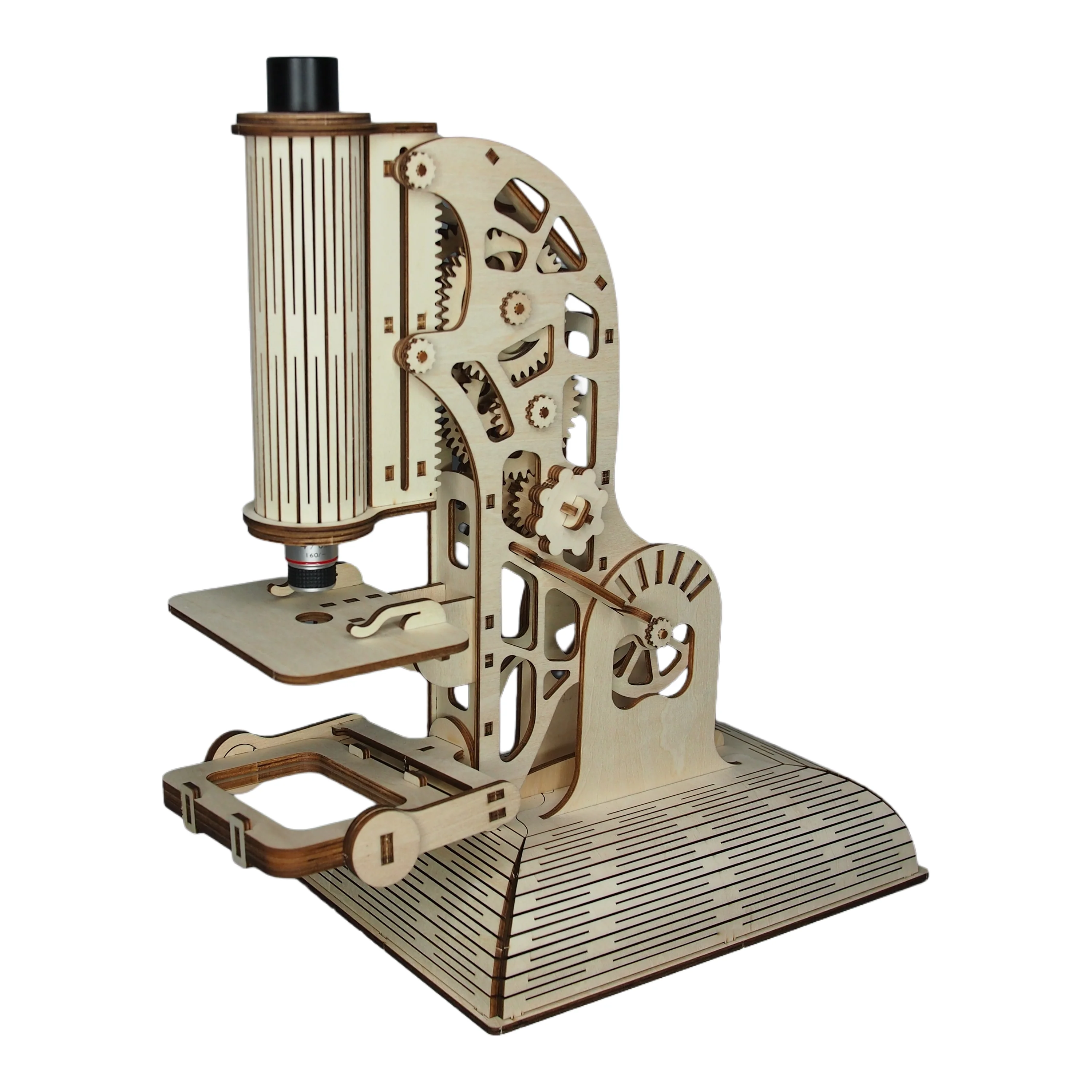 Rokrgeek Microscope 3D Wooden Puzzle - Image 7