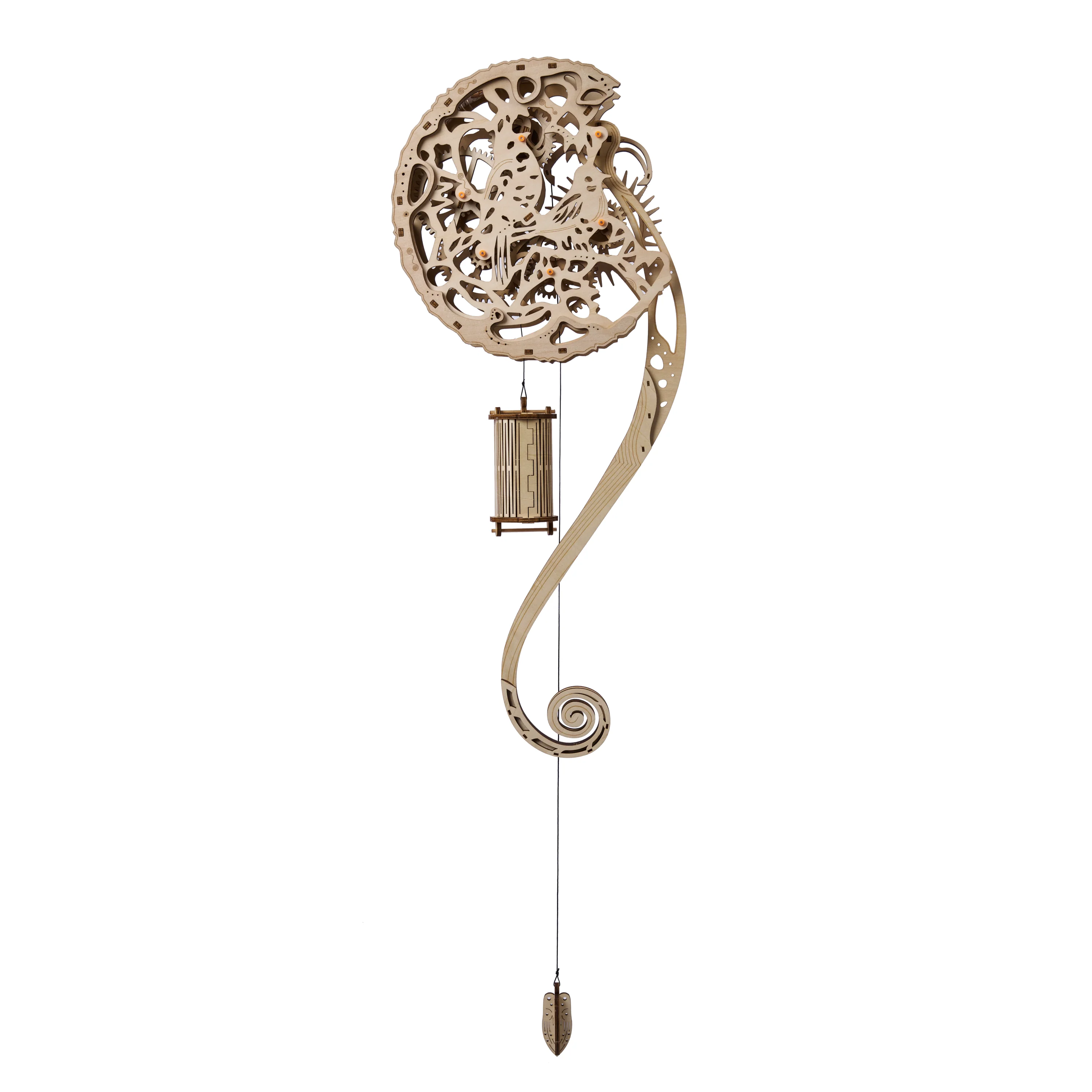 Rokrgeek Moon Clock 3D Wooden Puzzle - Image 3