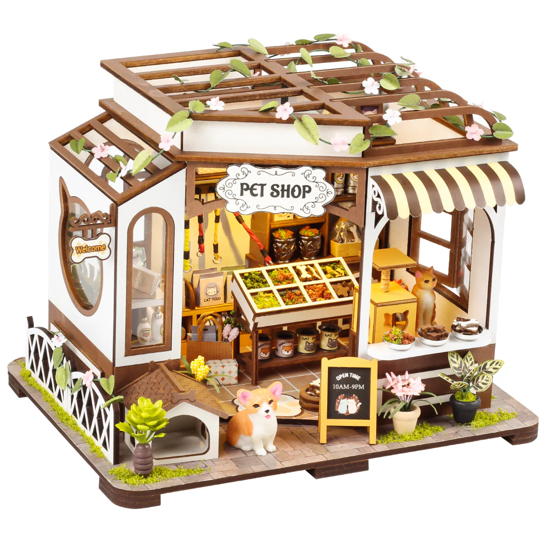 Rokrgeek Pet Shop DIY Miniature House - Image 2