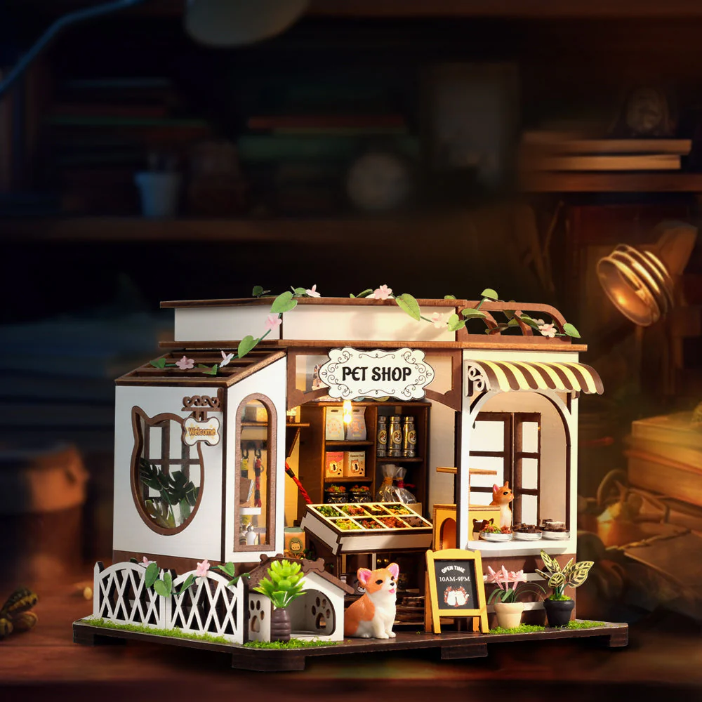 Rokrgeek Pet Shop DIY Miniature House - Image 4