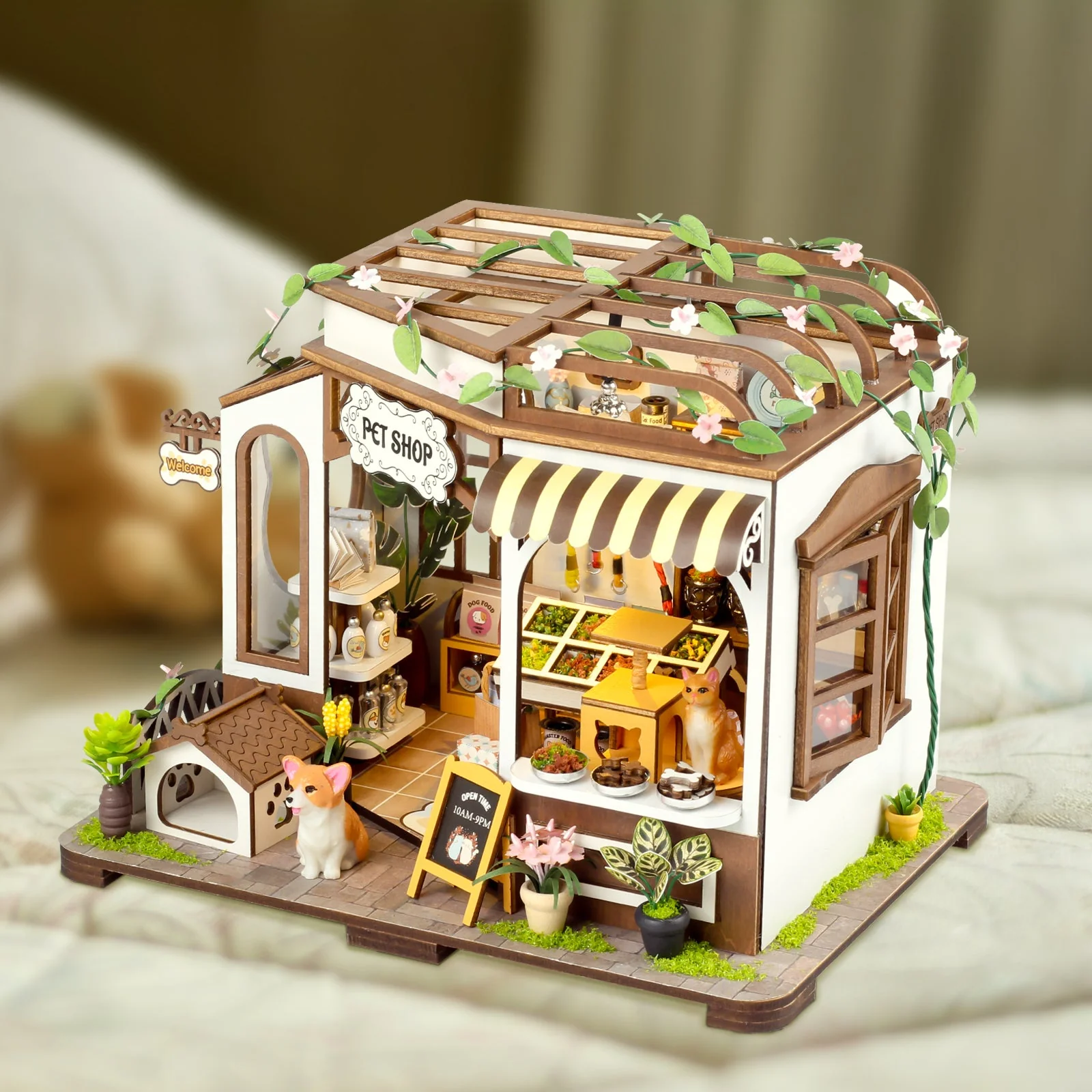 Rokrgeek Pet Shop DIY Miniature House - Image 5