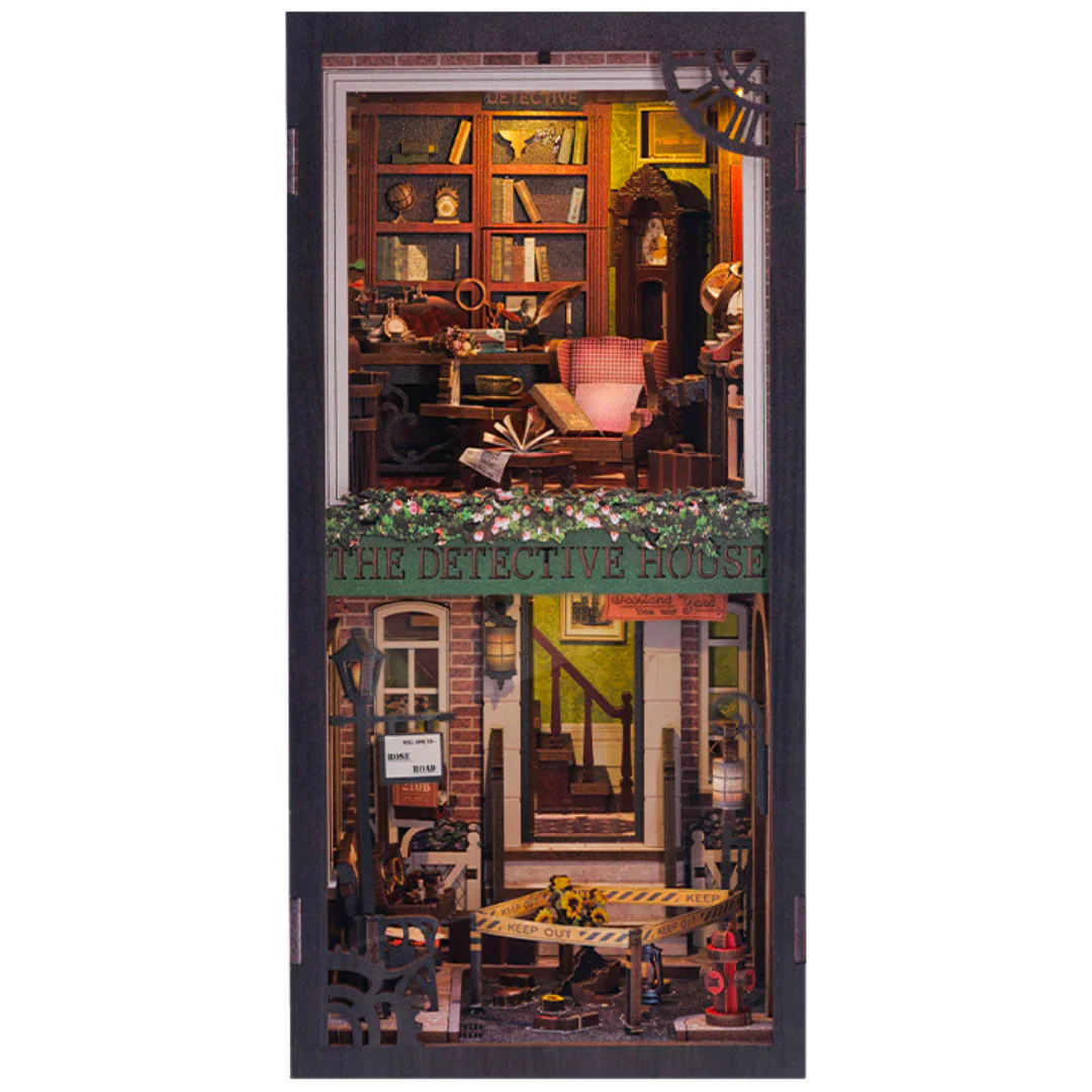 Rokrgeek Rose Detective Agency DIY Booknook Kit