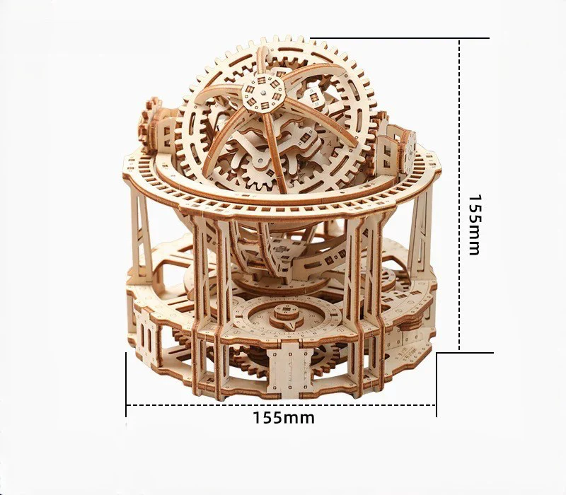 Rokrgeek Tourbillon Timer 3D Wooden Puzzle - Image 5