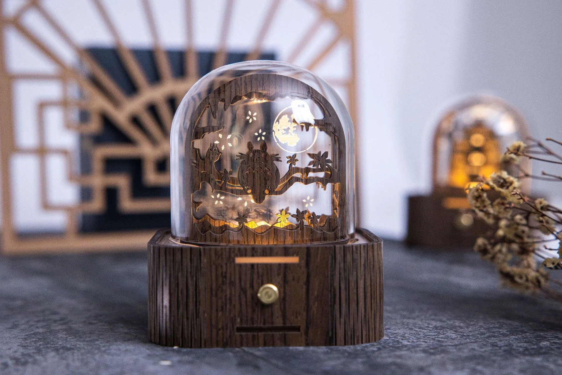 Rokrgeek Walnut Octave Wooden Music Box - Image 4