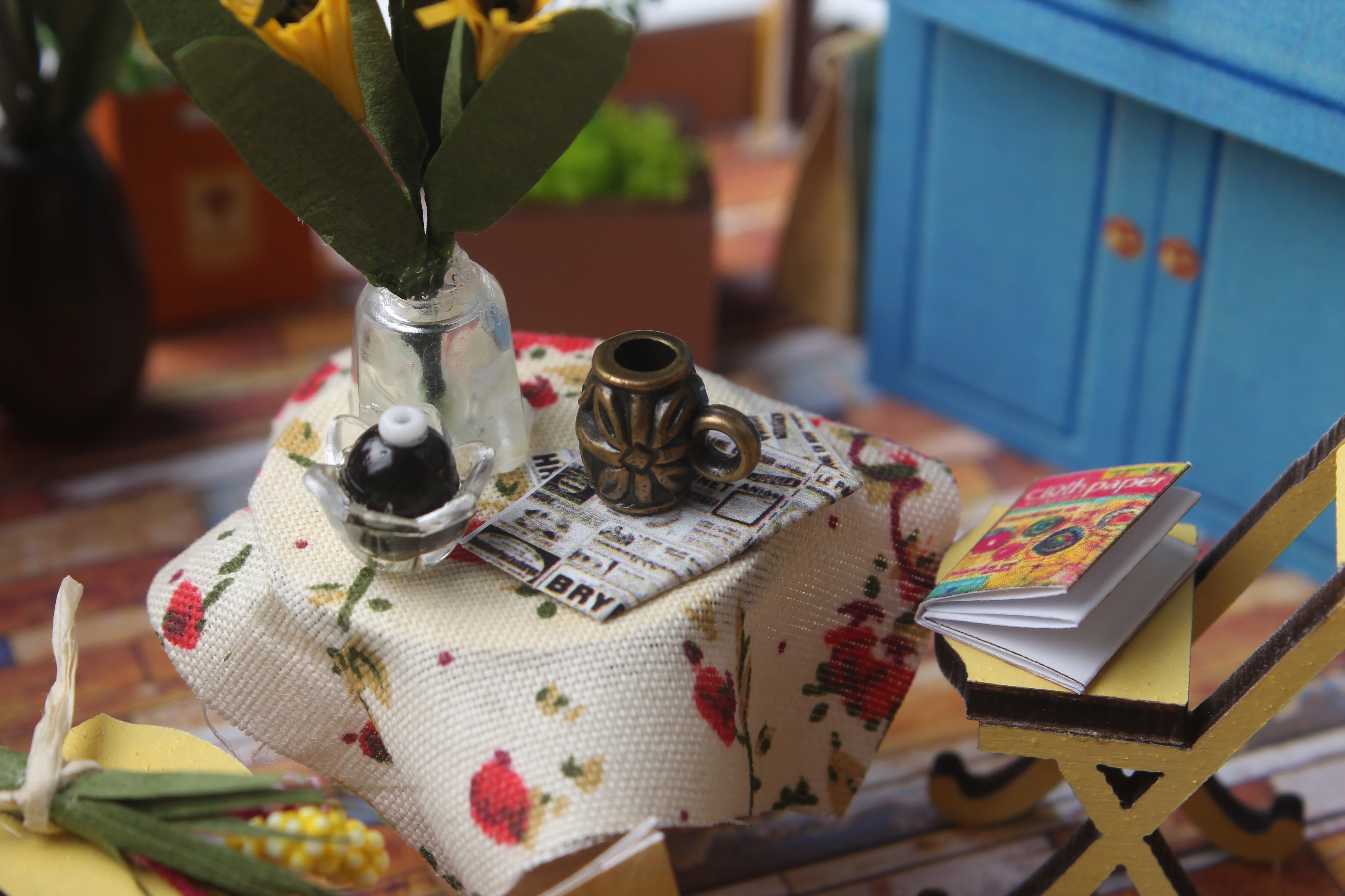 Rokrgeek Star Garden Cafe Miniature House DIY Kit - Image 7